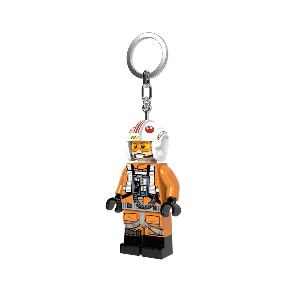 image 1 of LEGO Star Wars Luke Skywalker Pilot Minifigure Key Light