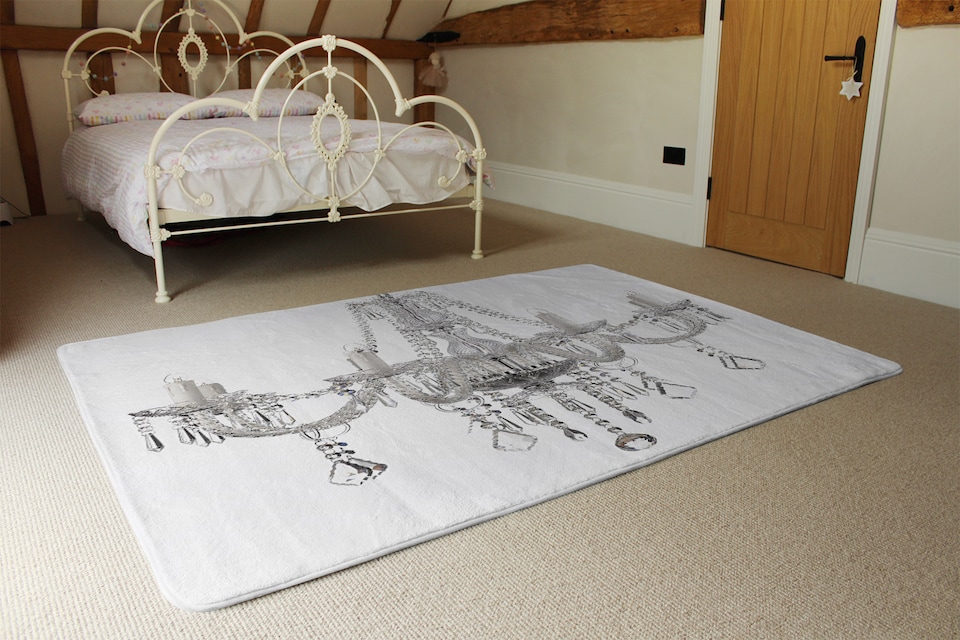 image 1 of Chandelier Designer Rug | Multi