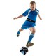 image 2 of PrecisionPLAY Solo Kick Skills Football Training Set - Black/Blue/White - One Size