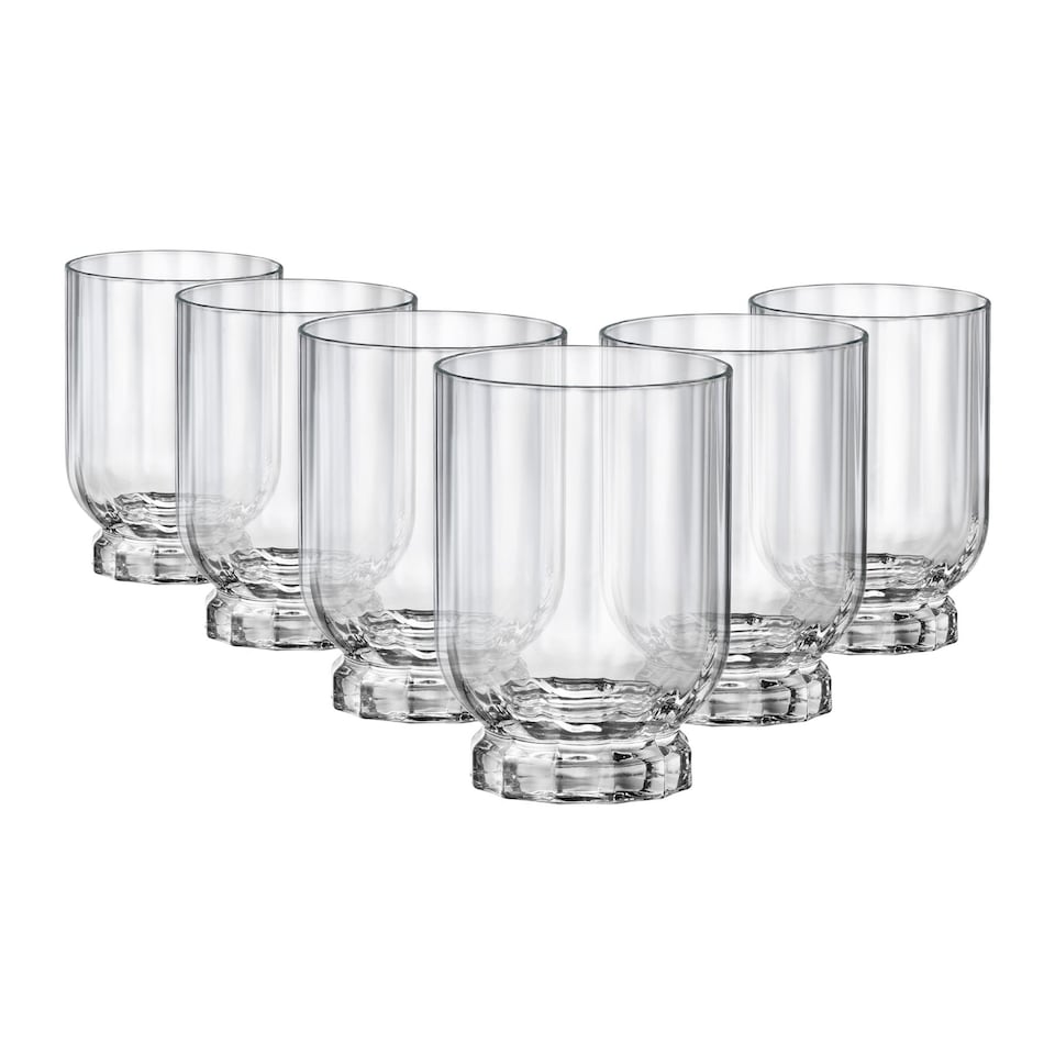 image 1 of Bormioli Rocco Florian Whisky Glasses - 300ml - Clear - Pack of 6