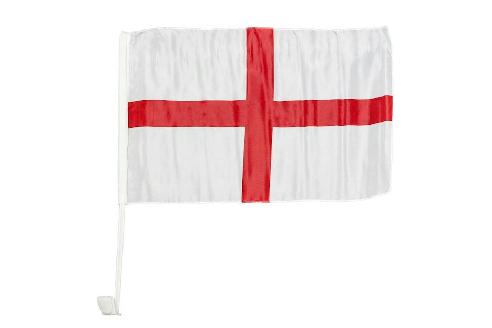 image 1 of England St George Car Flag 30x46CM | Multi