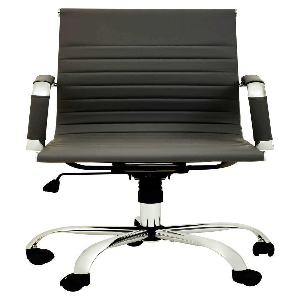 image 1 of Interiors by Premier Brent Black Low Back Home Office Chair