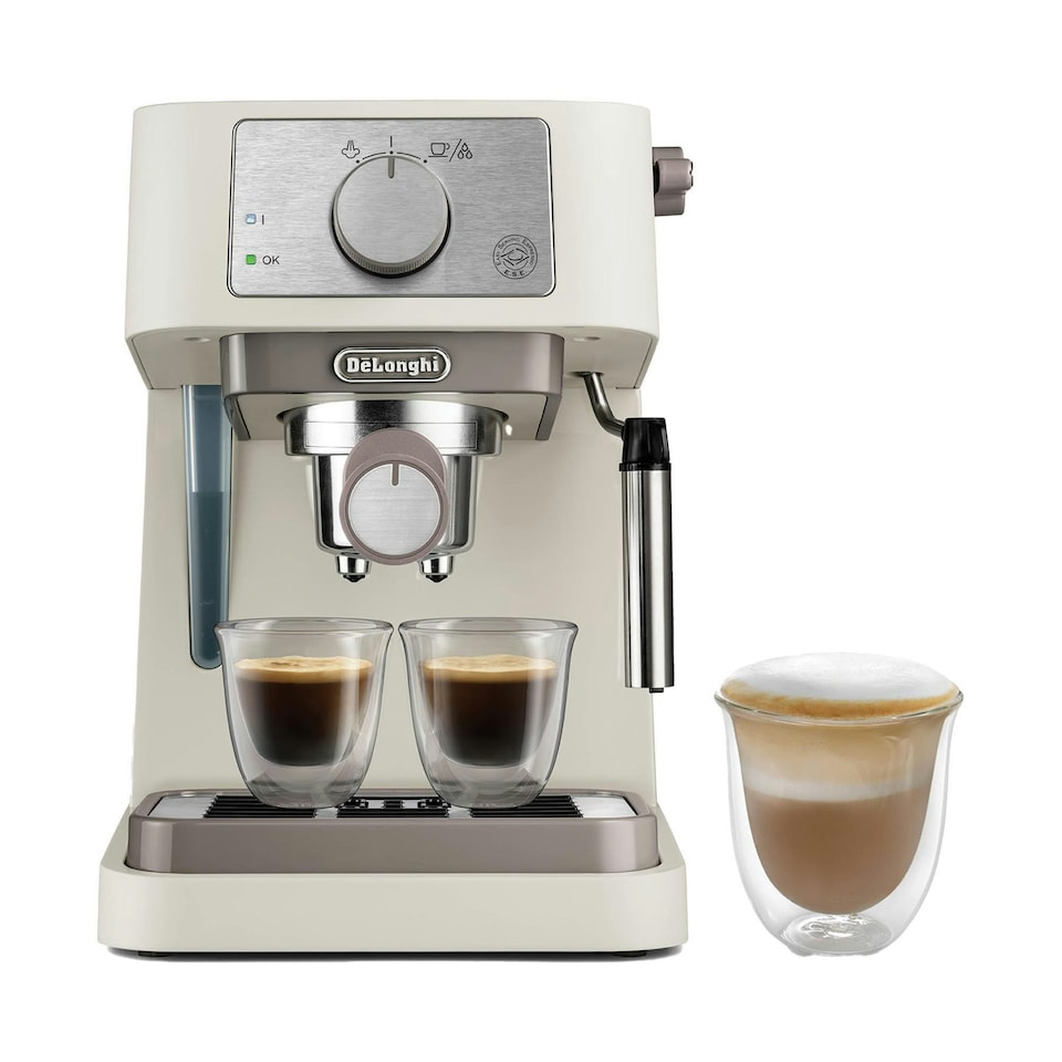 image 1 of Delonghi Bean to Cup Manual Coffee Machine, Stilosa