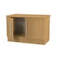 image 6 of Carlton Compact 2 Door Cupboard in Modern Oak (Ready Assembled) | Brown | Modern Oak