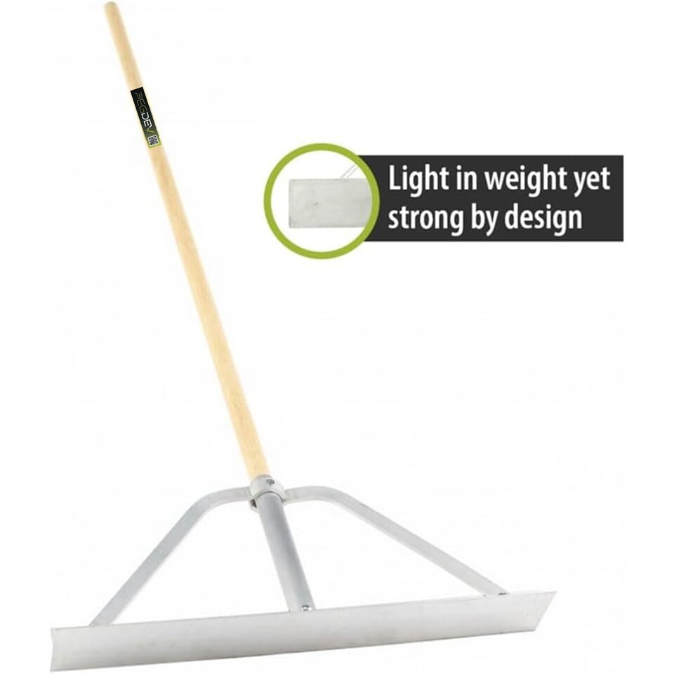 image 1 of PegDev Premier Spazzle Lute with 24" Aluminium Blade and 48" Hardwood Handle