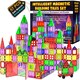 image 8 of Desire Deluxe Magnetic Building Blocks Tiles STEM Toy Set 57PC – Kids Learning Educational Construction Toys for Boys Girls Present Age 3 4 5 6 7 Year Old - Gift
