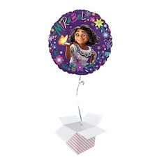 Encanto Disney Round Foil Helium Balloon - Inflated Balloon in a Box