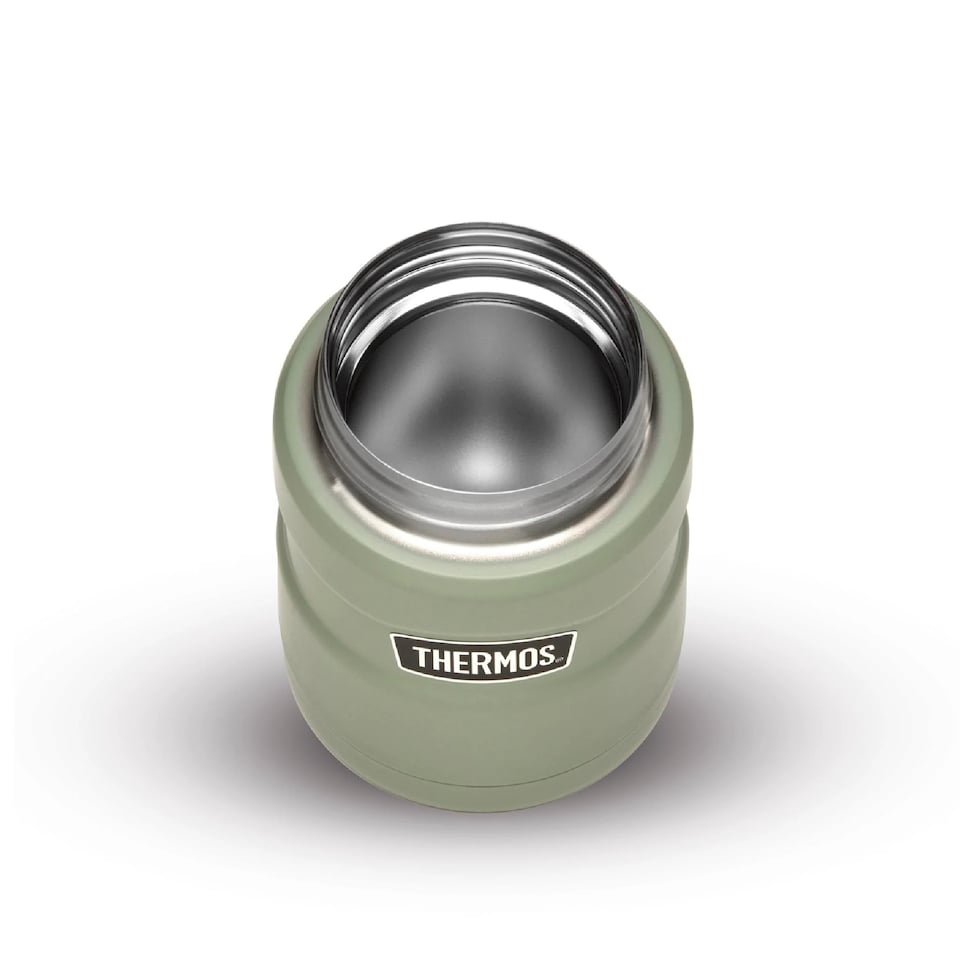 image 1 of Thermos Stainless Steel King Food Flask 470ml Duck Egg