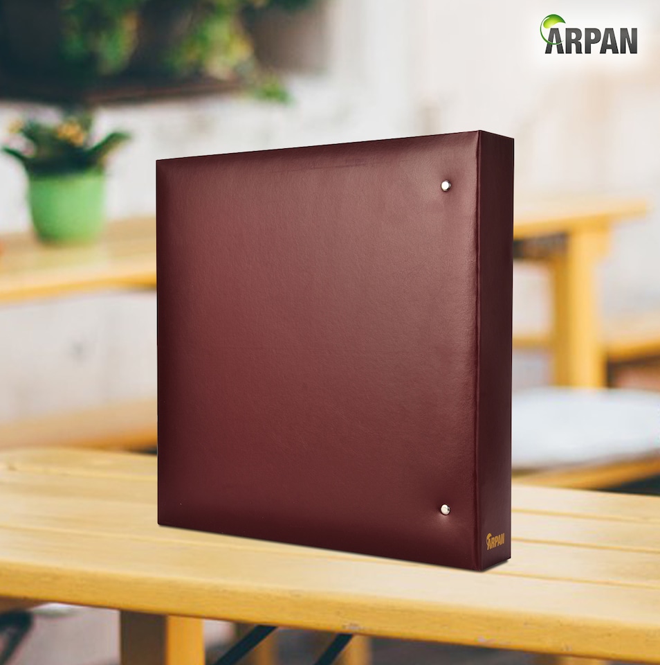 image 1 of ARPAN Extra-Large 3-Ring Binder Self Adhesive Photo Album – 20 Sheets / 40 Sides – Sticky Page Scrapbook Memory Album for Photos, Keepsakes & Special Occasions