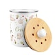 image 5 of Allotment Rabbits Compost Caddy - Metal 2L Decorative Kitchen Food Waste Bin