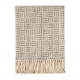 image 1 of Vinga Lenox Geometric Throw - Black - One Size Black