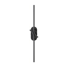 RenAIssance Modern Integrated LED Wall Lamp Black 3000K 170lm White Shade