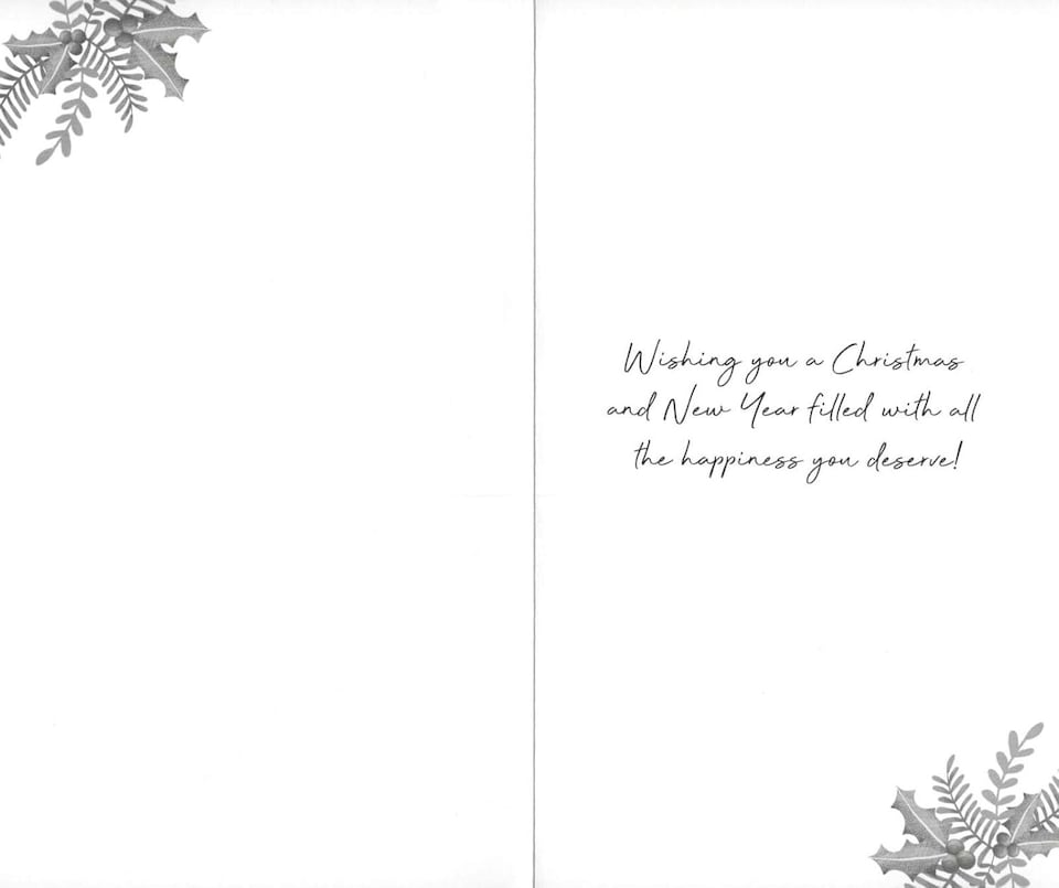 image 1 of Hand-Finished Embellished Daughter So Much Love Christmas New Year Card