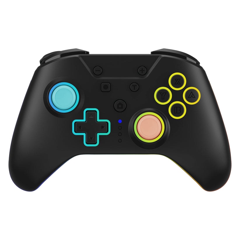 Hyperkin Nurival Wireless Controller for Nintendo Switch 2, OLED, Lite - Hall Effect Sticks, RGB Lighting & Pro Paddle Buttons