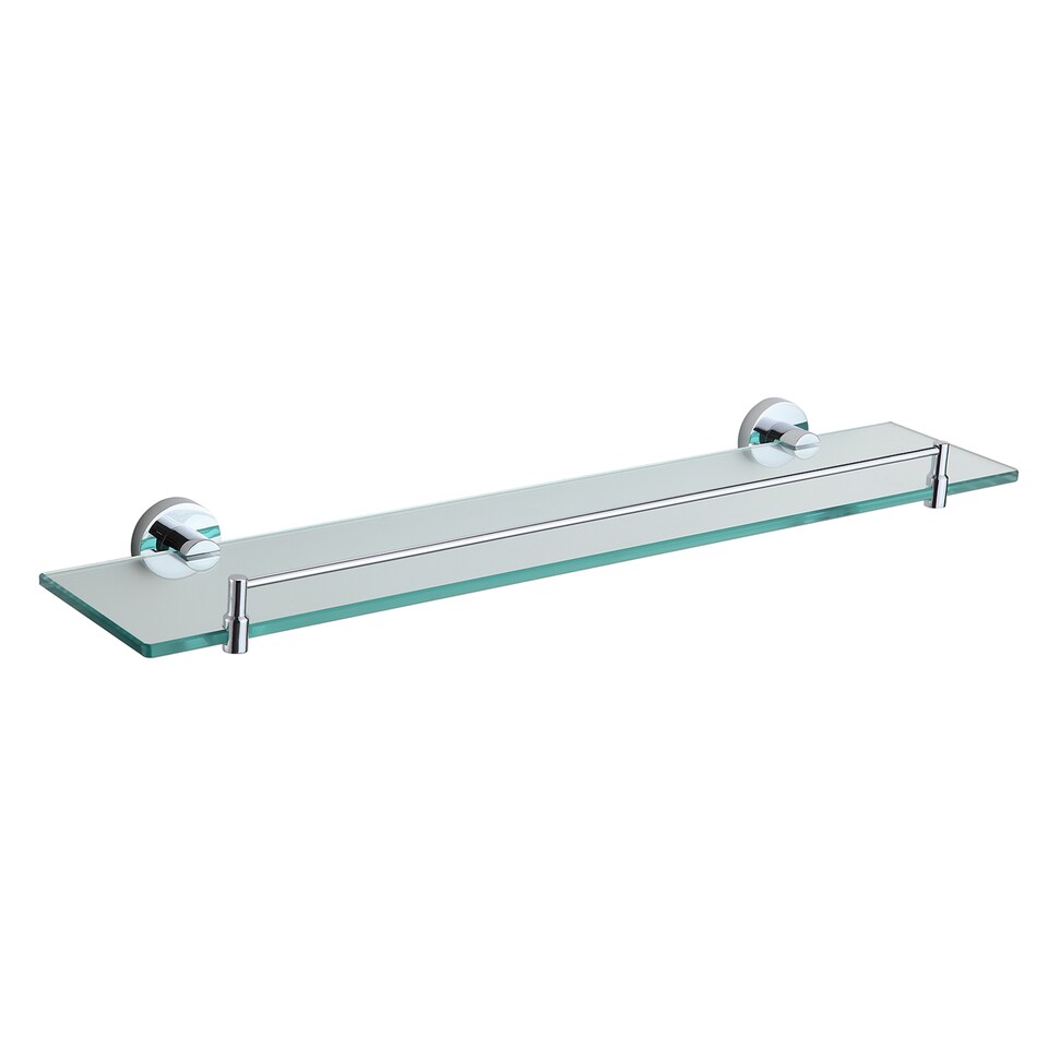 image 1 of Showerdrape Modernity Chrome Wall Mounted Vanity Shelf | Silver | 1