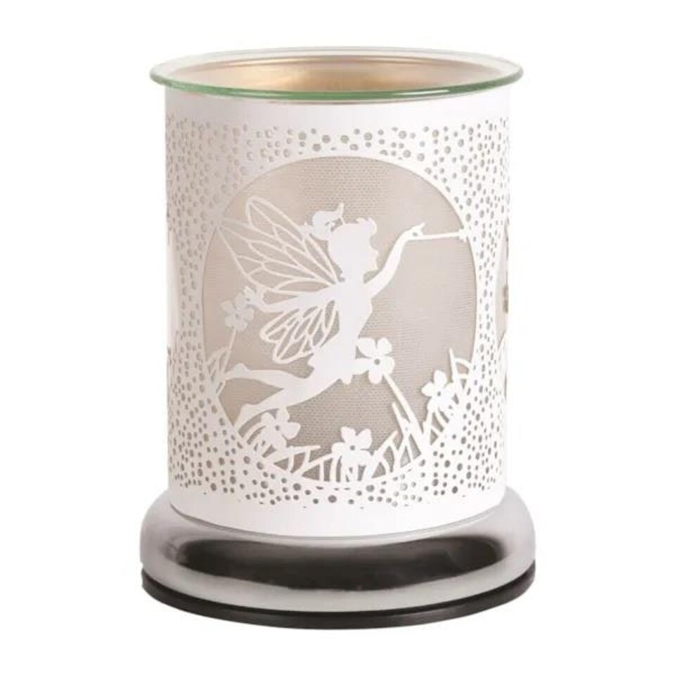 image 1 of Aroma Electric Touch Wax Melter 17cm White - Flying Fairy White