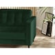 image 4 of Furniturebox Jolene 3 Seater Emerald Green Velvet Sofa