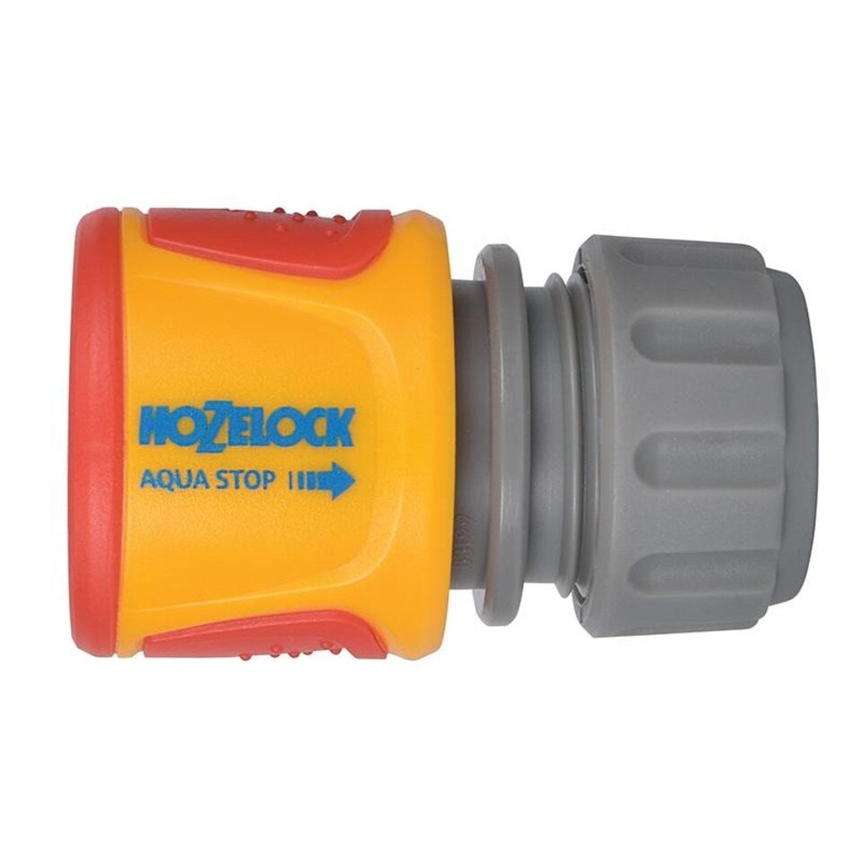 image 1 of Hozelock Soft Touch Aquastop Connector - Multi Colour - Single Multi