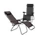 image 1 of 2 X Zero Gravity Chairs Garden Reclining Recliner Relaxer Sun Lounger