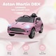 image 3 of AIYAPLAY Aston Martin DBX Licensed 12V Kids Electric Car w/ Remote, Pink