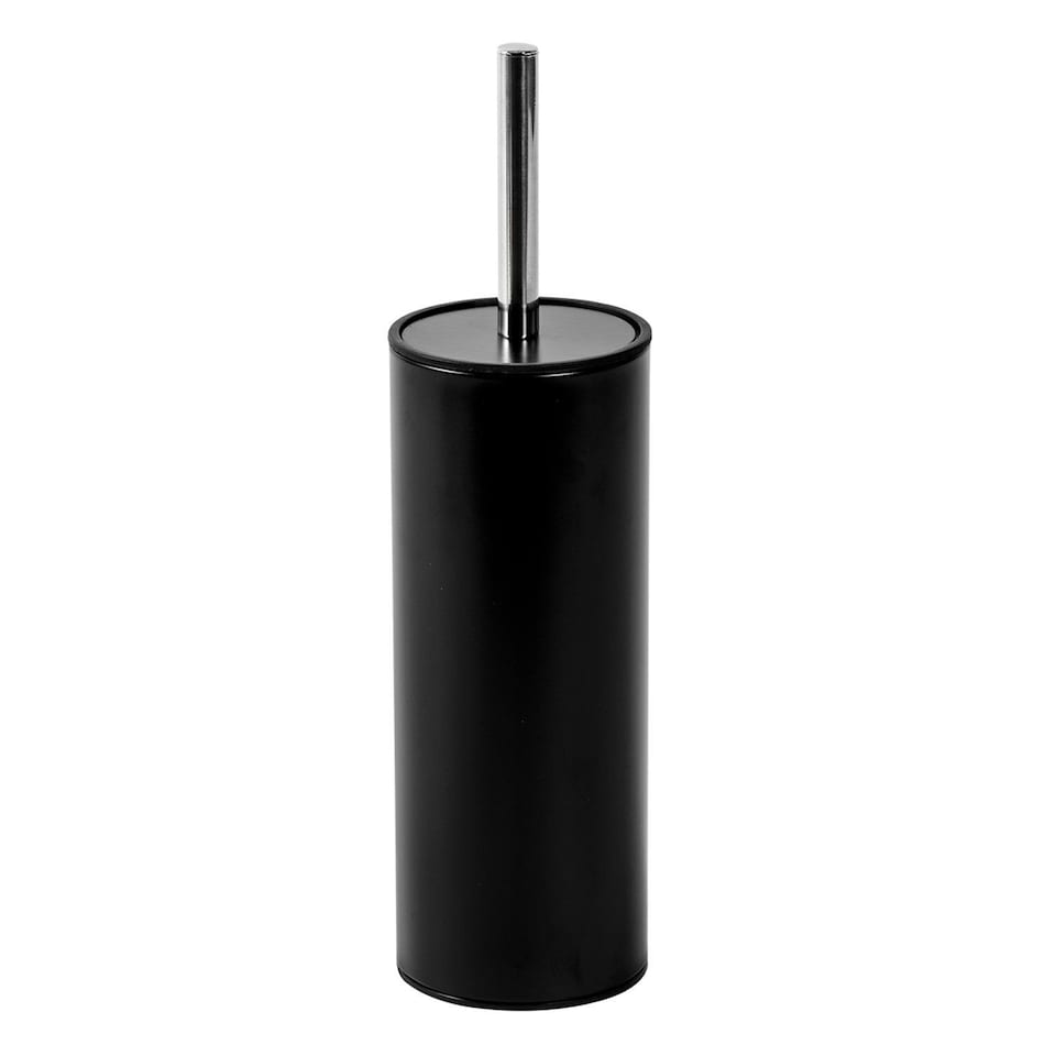 image 1 of Showerdrape Nexus Black Toilet Brush & Holder