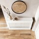 image 4 of Loxley Large Radiator Cover MDF Wooden Home Decorative Modern Desig