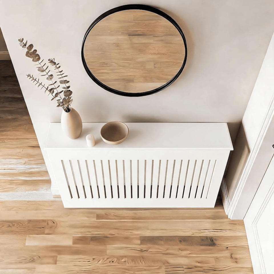 image 1 of Loxley Large Radiator Cover MDF Wooden Home Decorative Modern Desig
