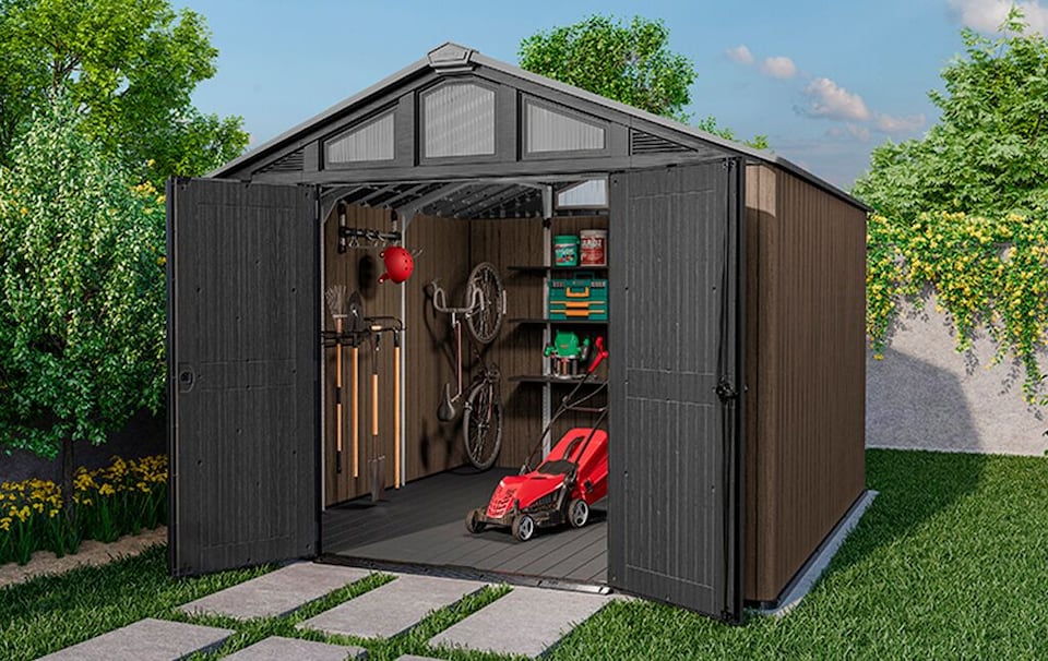 image 1 of Keter Stronghold 10x11.5ft Shed - Brown