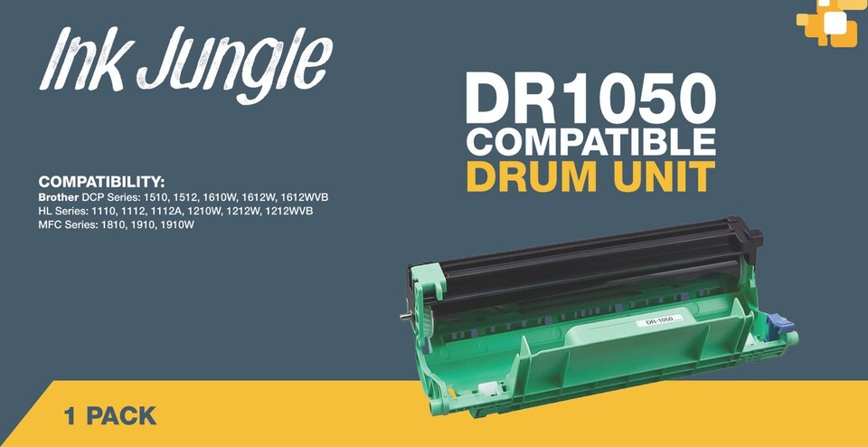 image 1 of Compatitble Brother DR1050 Drum Unit Black