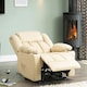 image 4 of Sheridan Dual Motor Electric Riser Recliner with Massage and Heat - Cream
