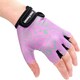 image 1 of Meteor Kids Bike Gloves – Breathable, Non-Slip, Padded for Comfort & Safety Purple | Purple Flower | JR M