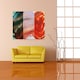 image 5 of Irish Flag (Canvas Print) 24" x 16"