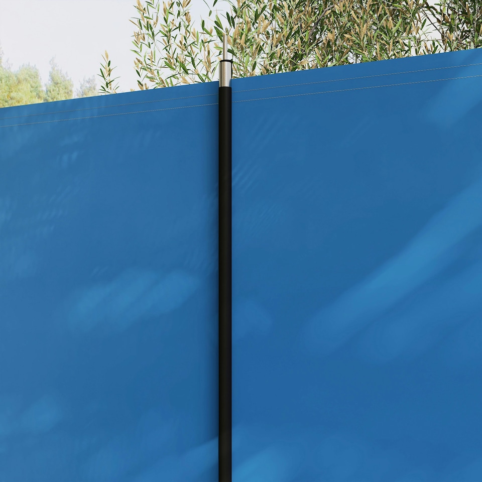 image 1 of Outsunny Camping Windbreak Portable Wind Blocker Privacy Wall, 540cm x 150cm