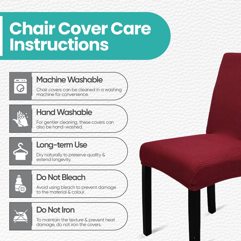 image 1 of Velvet Stretch Chair Covers, Spandex Dining Chair Slipcovers