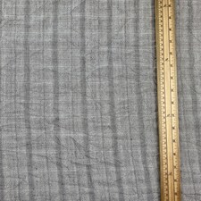 Grey Crinkle Suiting Fabric for Dressmaking, 144cm / 56" Wide - per metre