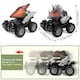 image 4 of Pack of 3 Dino Cars with Mini Dinosaurs & Play Map Roaring Fun on Wheels!