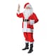 image 1 of Bristol Novelty Unisex Adults Fur Complete Christmas Santa Costume - Red/White - One Size One Size