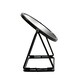 image 5 of Harbour Housewares 33 x 35cm Round Makeup Mirror - Black Black