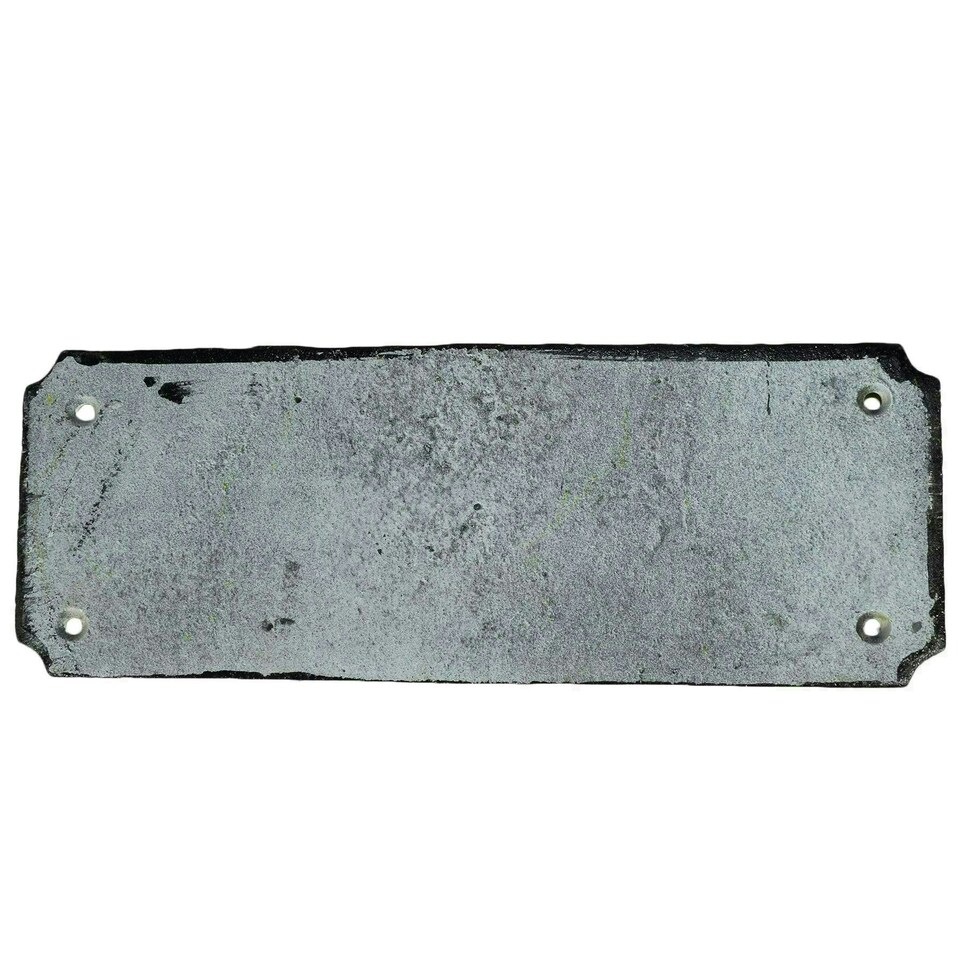 image 1 of Beware of the Cat Cast Iron Sign Plaque Wall Fence Gate Post Garden House Farm