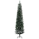 image 1 of HOMCOM 6FT Artificial Snow Dipped Christmas Tree Home Indoor Decoration Green