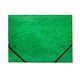 image 3 of A4 Green Card 3 Flap Folder With Elastic Closure