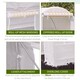image 5 of Outsunny Greenhouse Solid Frame Walk-in Garden Grow Large Insect Poly Tunnel