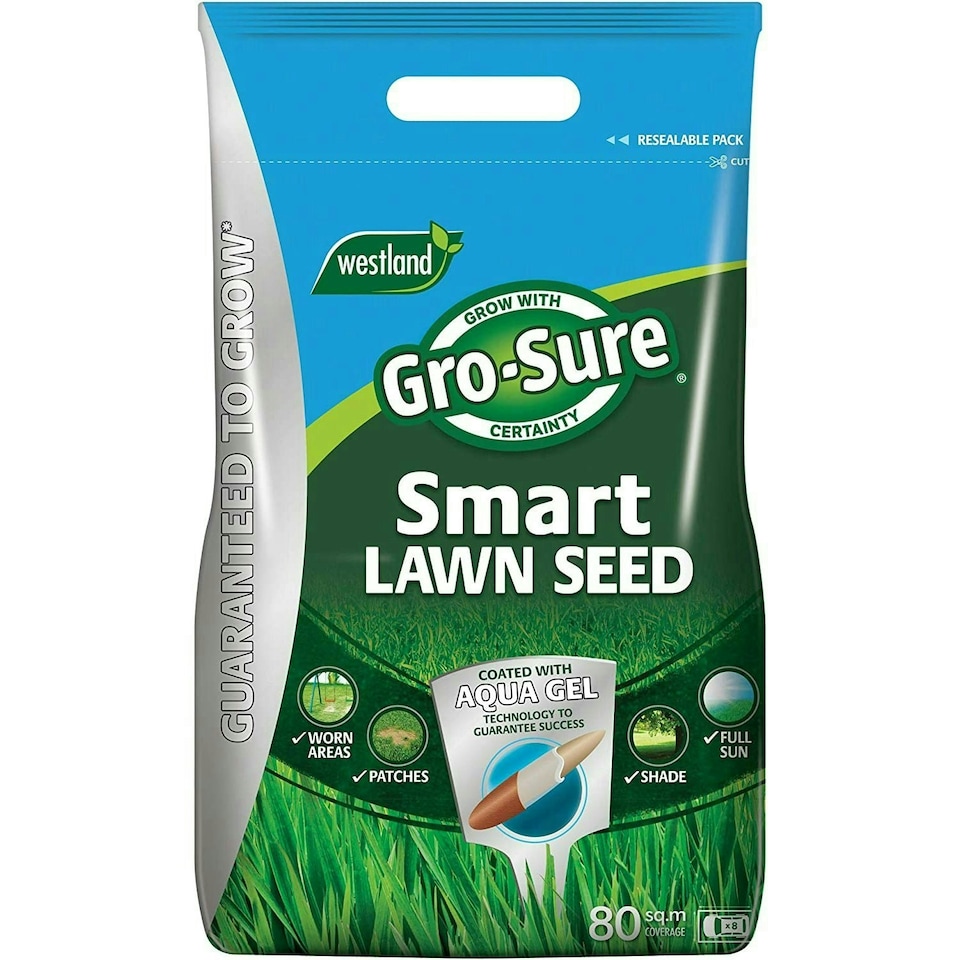 image 1 of Gro-Sure Smart Seed Aqua Gel Coated covers 80m2, 3.2Kg Bag | Multi