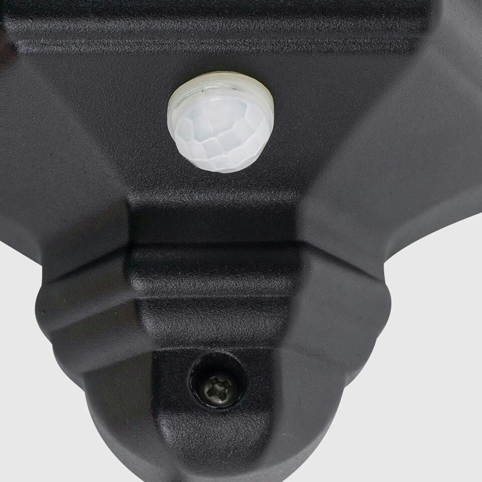 image 1 of ValueLights Kayleigh Black Outdoor Wall Lantern