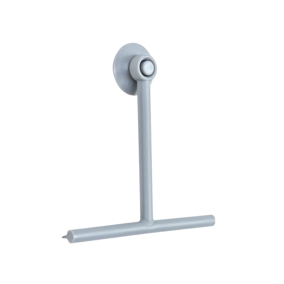 image 1 of Showerdrape Rocco Grey Bathroom Shower Squeegee | Grey | 1
