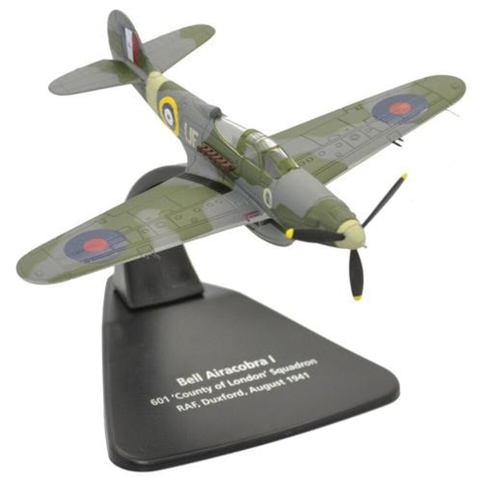 Oxford Aviation Bell Airacobra I 601 County of London Sqn RAF Duxford 1940