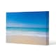 image 1 of Nature landscape view of beautiful tropical beach and sea in sunny day (Canvas Print) 31 x 41 x 4cm