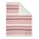 image 1 of Christmas Fairisle Throw with Sherpa Back, Red