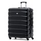image 1 of Flight Knight 29" Extra Large Suitcase – 20kg Capacity Hard Shell Check-In Luggage with 4 Wheels  100+ Airlines Approved: Ryanair, EasyJet, Jet2, Wizz Air, BA | Black | Black Gloss | Large