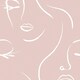 image 2 of Belle Wallpaper in Blush Pink Multi
